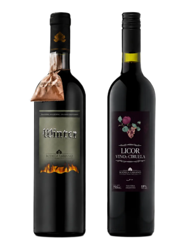 Vino de montaña + Licor de vino y ciruela